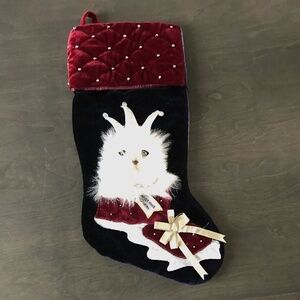 Cat Christmas Stocking